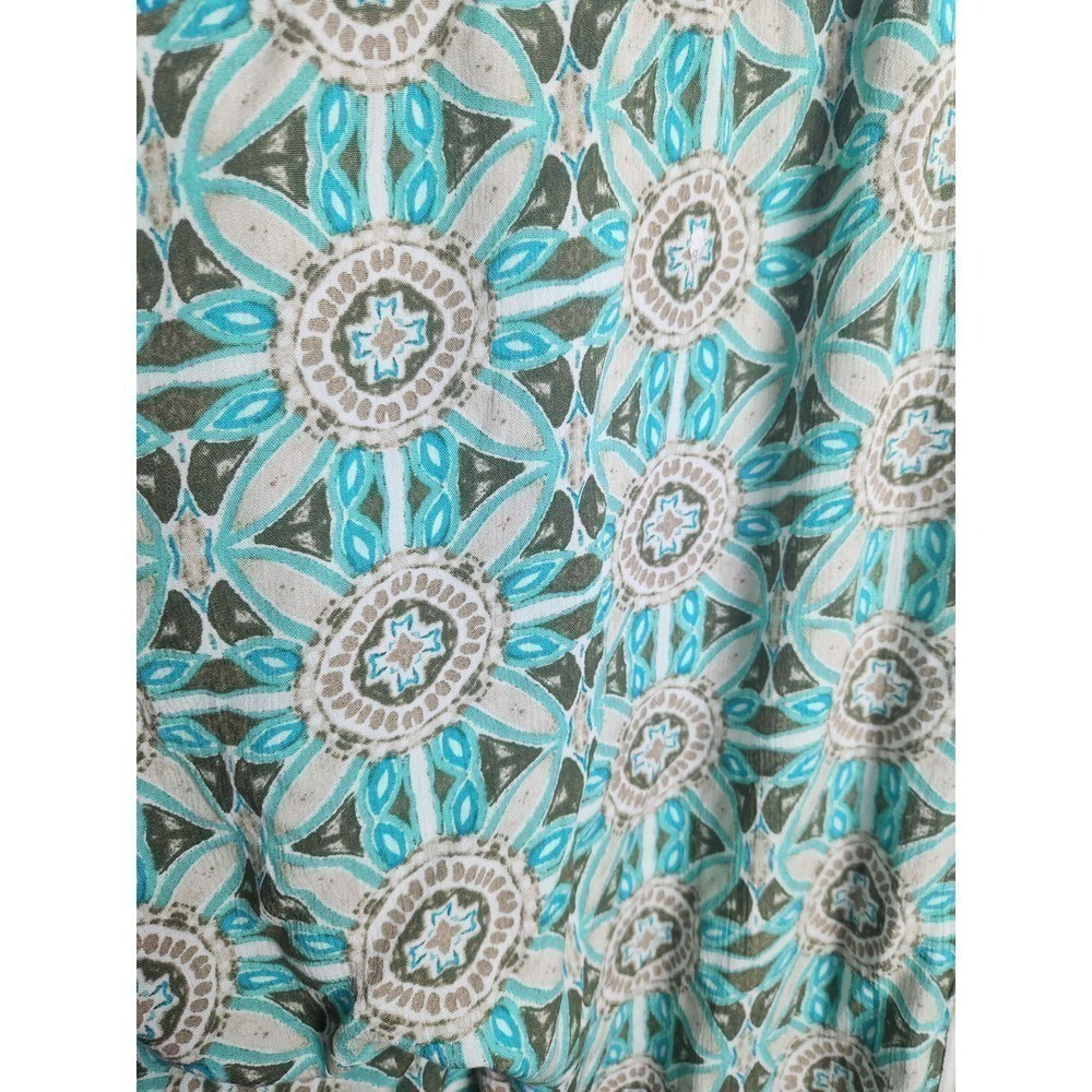 Catherines Springwater Gauze Kimono sz XL 1X  Geoprint nwt boho festival - Picture 2 of 8